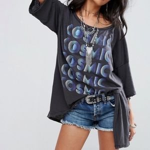 free people oversized cosmic shirt